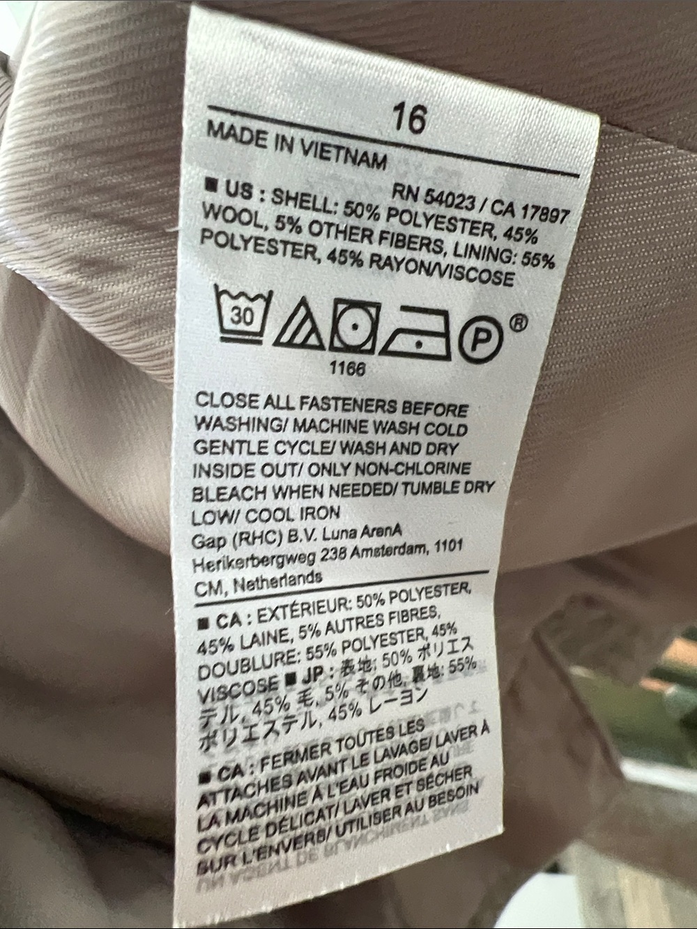 Banana Republic Women's Taupe Double-Breasted Blazer - Picture 5 of 5